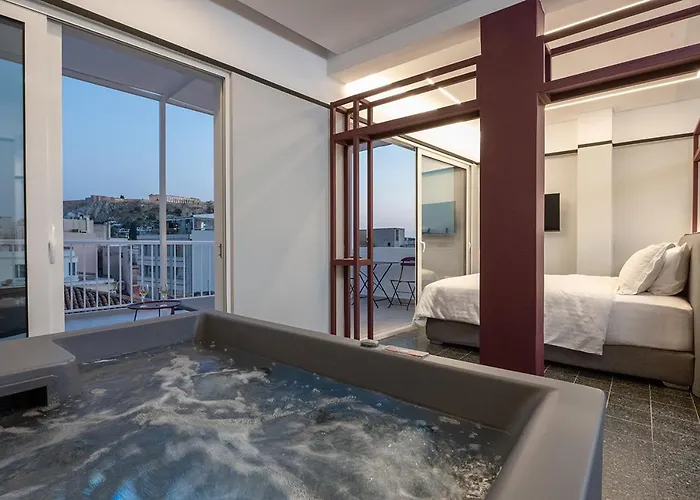 Acropolis View Luxury s With Jacuzzi